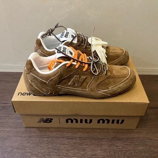 Summer Breathable Clunky Mesh Couples Running Women's Sports Shoes