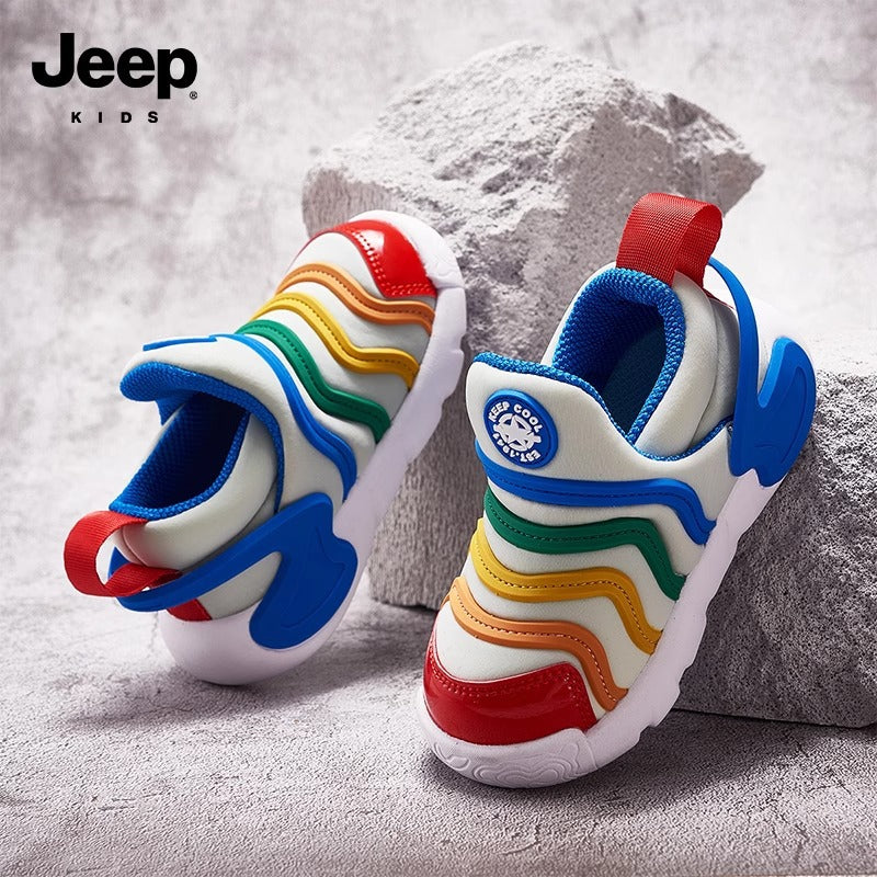 Children's Jeep Autumn Caterpillar Boys Slip-on Sports Kid's Sneakers