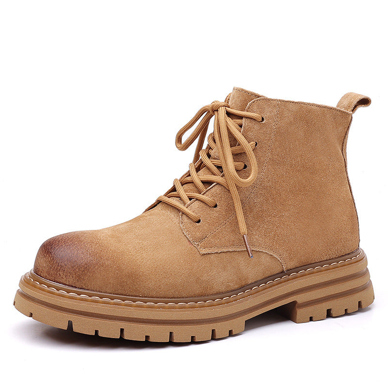 Men's Dr. Martens Trendy Zipper Short Vintage Boots