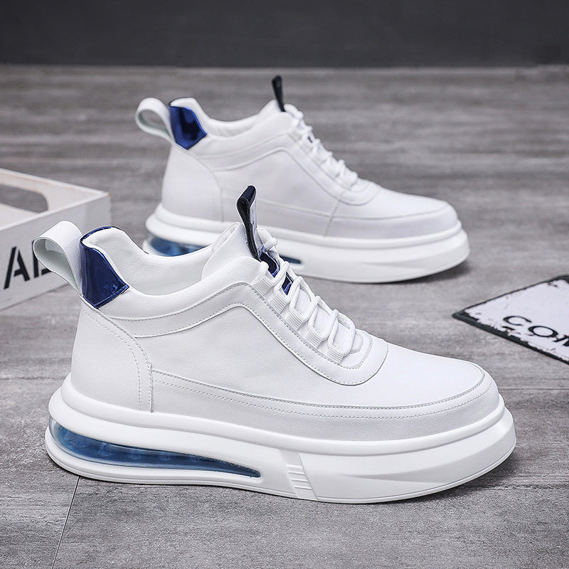 Men's Tide Fleece-lined Boys Sports White Casual Shoes