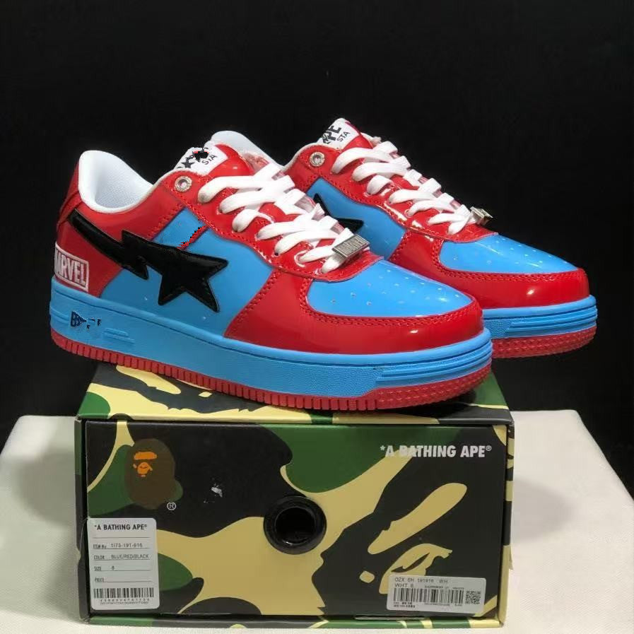 Women's & Men's Head Air Force Joint Name Black White Panda Warrior Men's Board Shoes