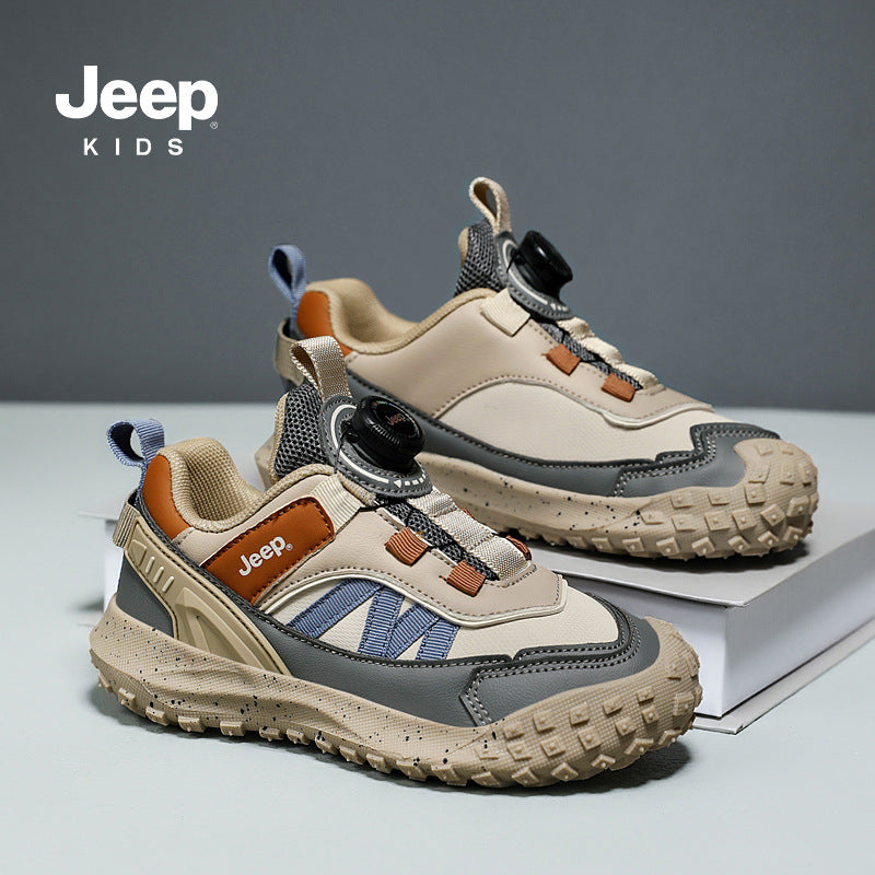 Children's Trendy Pretty Fleece-lined Waterproof Warm Kid's Sneakers