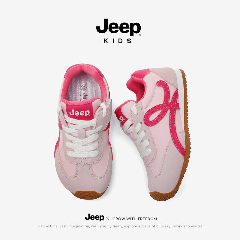 Children's Summer Lightweight Mesh Moral Training Middle Sneakers