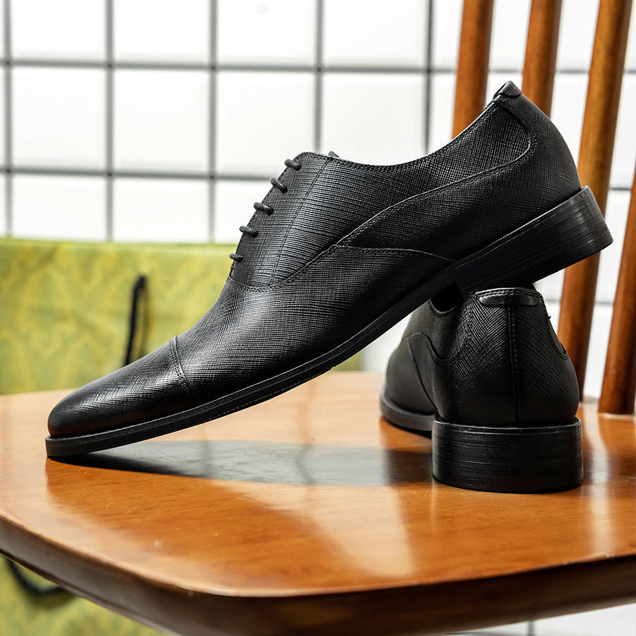 Men's Zoom In What Involution Business Formal Leather Shoes