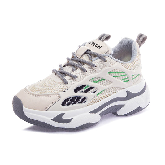 Women's Increasing Insole Dad Spring Thick Bottom Sneakers