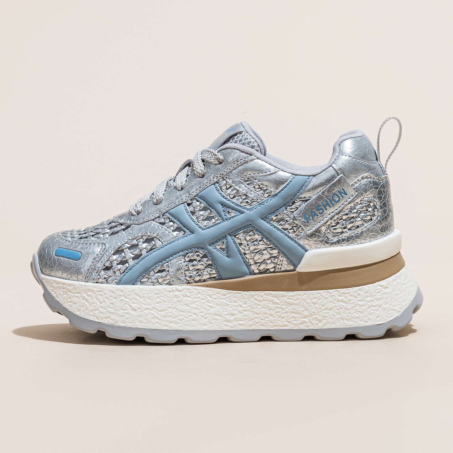 Women's Dad Summer Breathable Mesh Thick Bottom Sneakers