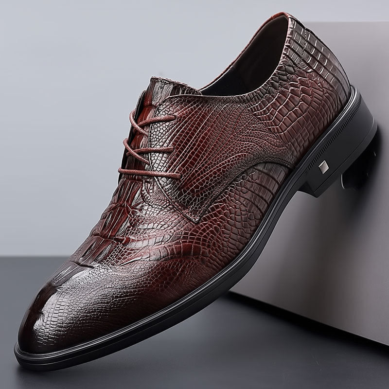 Men's Style Genuine Autumn Business Formal Wear Leather Shoes