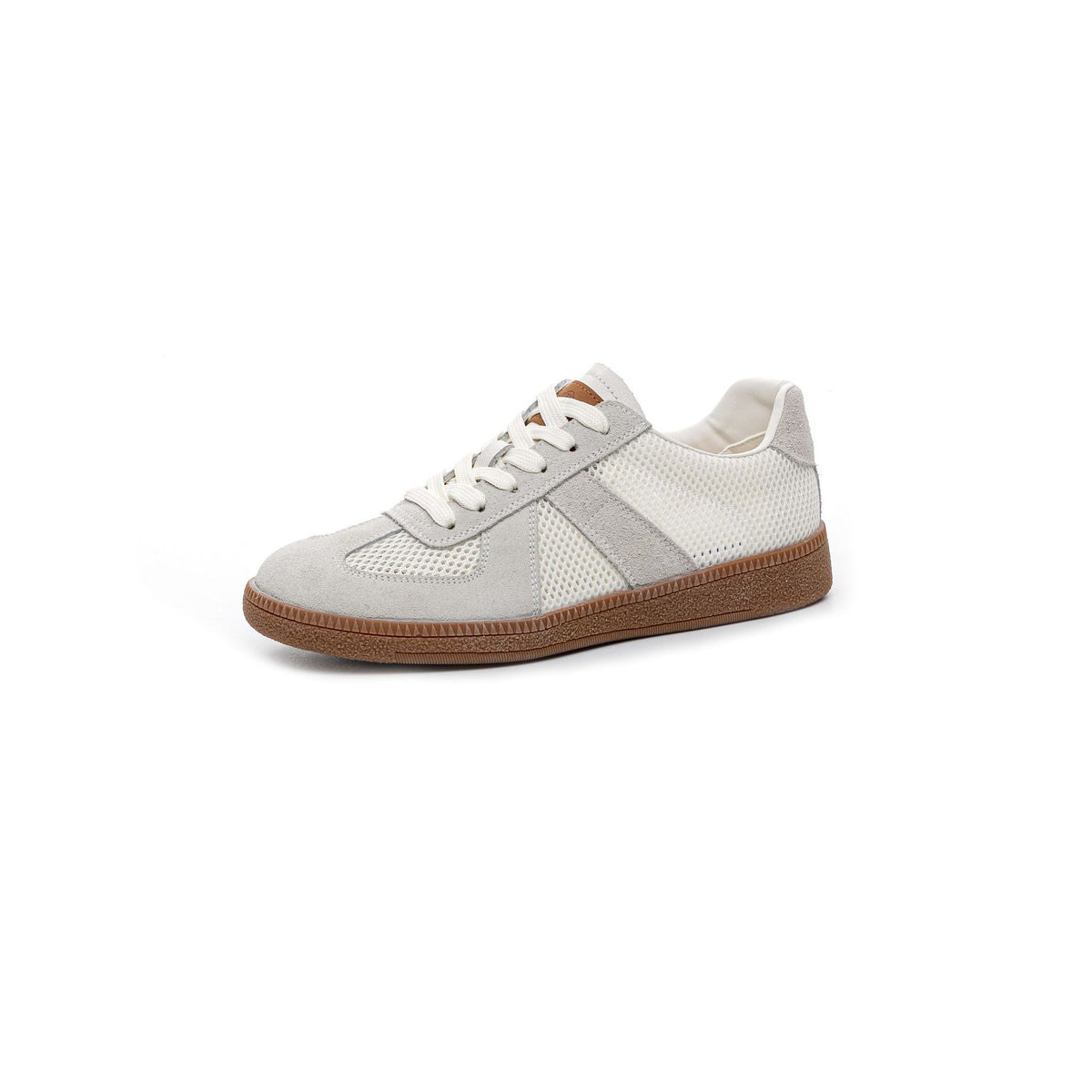 Women's German Training Breathable Summer White Flat Large Women's Sports Shoes