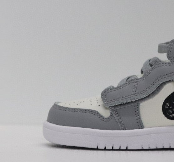 Special Version Velcro Elastic Band Middle Kid's Sneakers