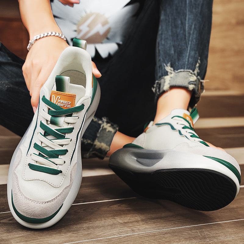 Men's Summer Mesh Breathable Sports Green Versatile Men's Shoes