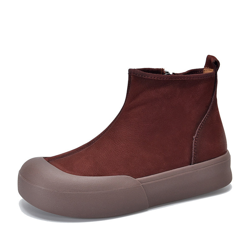 Women's Booties Soft High Quality Vintage Chelsea Boots