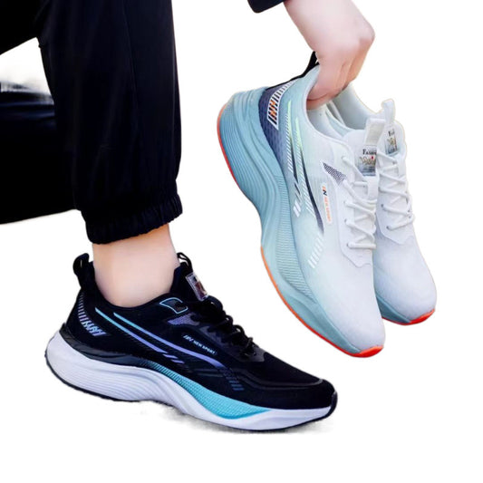 Thick Running Shock Absorption Training Breathable Sports Physical Sneakers