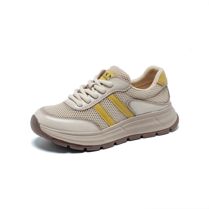 Women's For Summer Mesh Surface Hollowed Breathable Cortez Retro Style Pumps Women's Sports Shoes