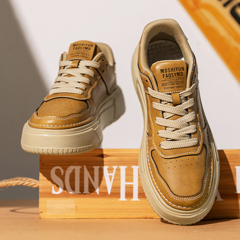Men's Trendy Wild Sports Thick Bottom Heightened Sneakers