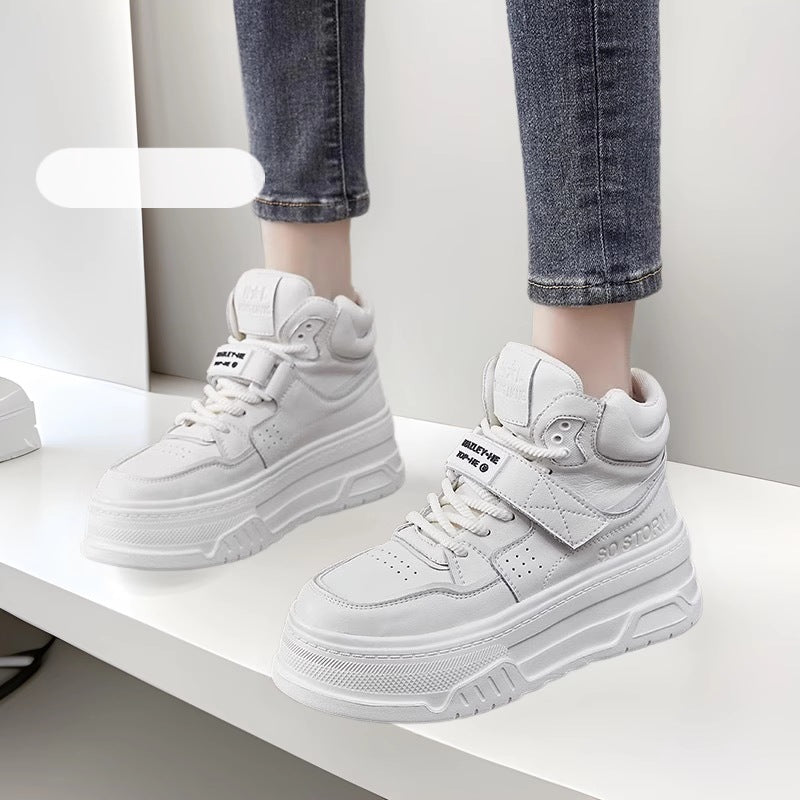 Autumn Platform Comfortable Height Increasing Plus Veet Casual Shoes