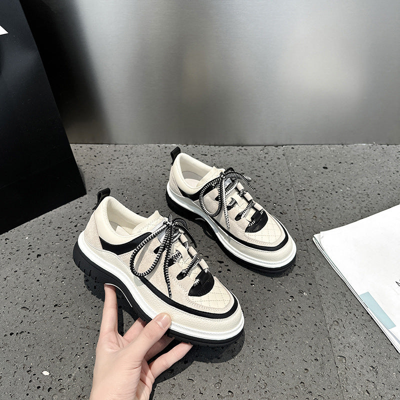 Women's Classic Style Platform Panda Fashion Casual Shoes