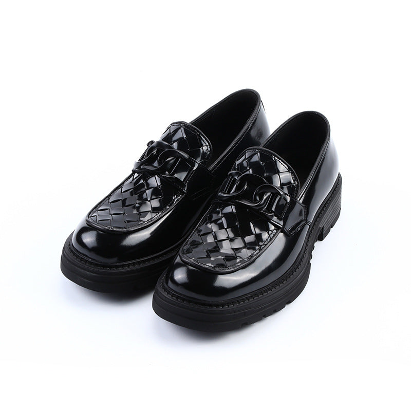 Men's Business Formal Wear Black Sheep Lining Casual Shoes