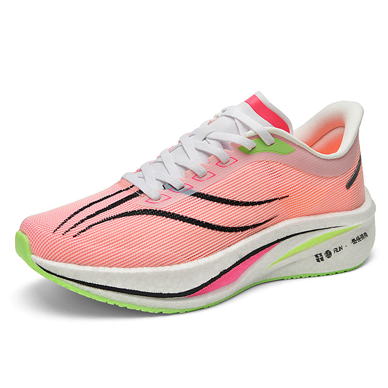 Men's Flying Electric Running Carbon Plate Sports Racing Sneakers