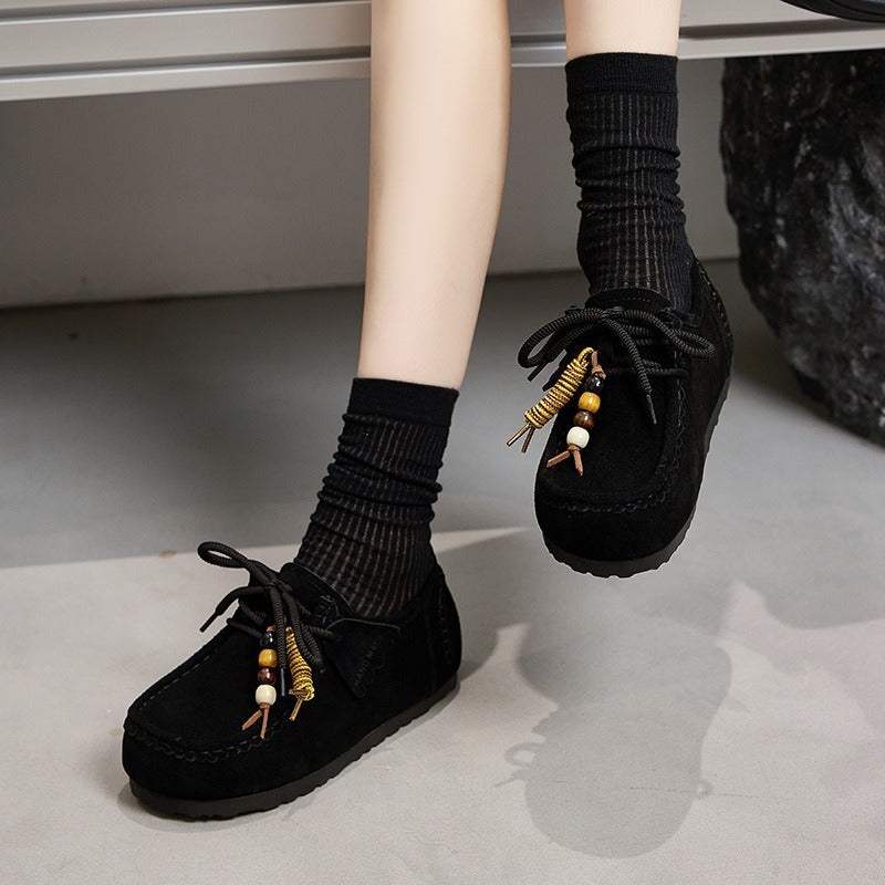 Women's Height Increasing Insole All-inclusive Autumn Kangaroo Women's Casual Shoes