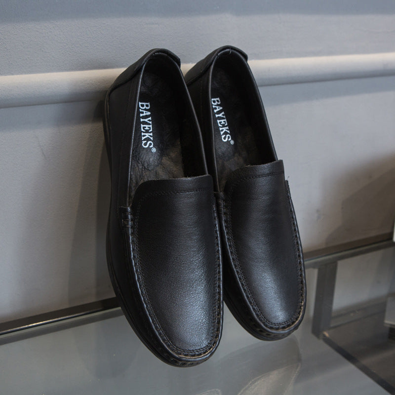 Classic Men's Soft Comfortable Dad Slip-on Casual Shoes