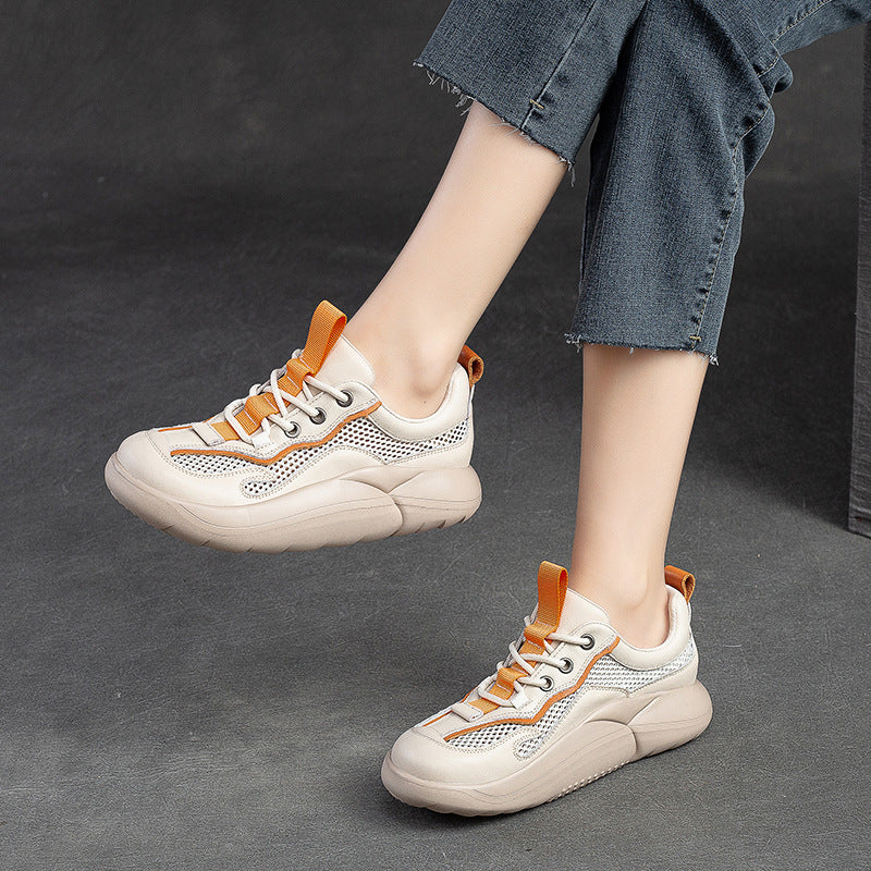 Women's Breathable Mesh Front Bread Bottom Top Sandals