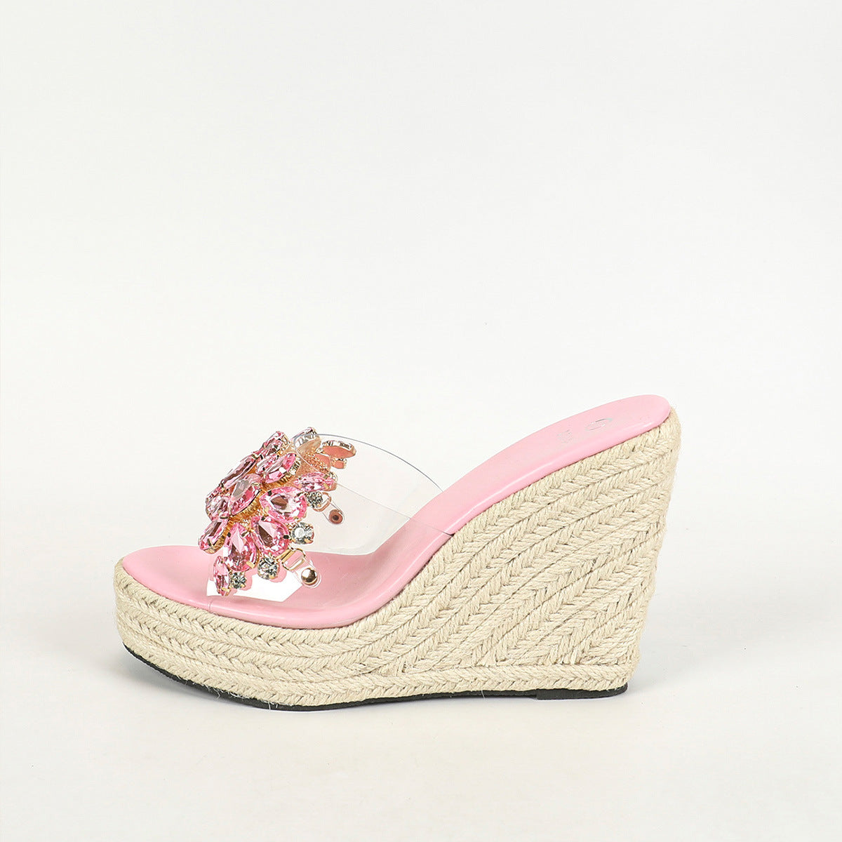 Sexy Straw Woven Hemp Rope Simple Slippers