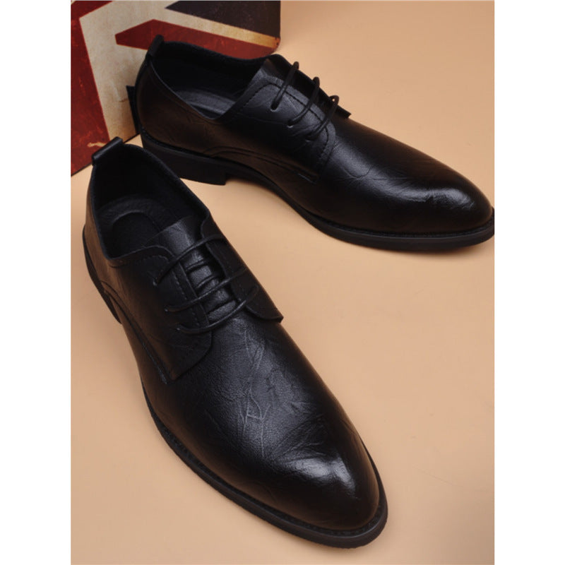 Men's Breathable Summer Korean Style Height Increasing Men's Shoes
