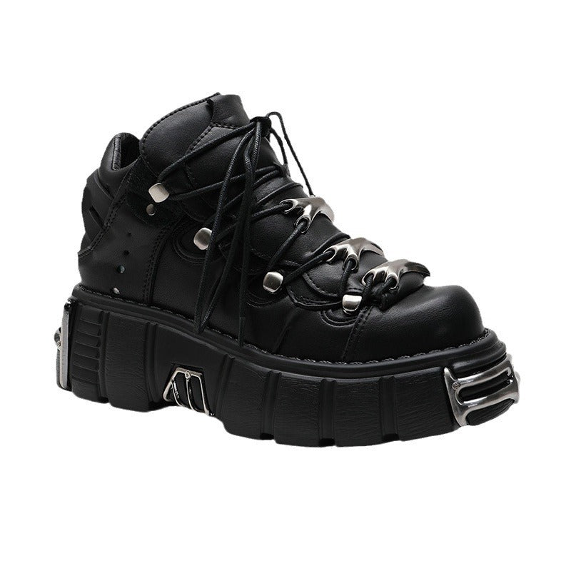 Women's British Style Spanish Heavy Metal Punk Casual Shoes