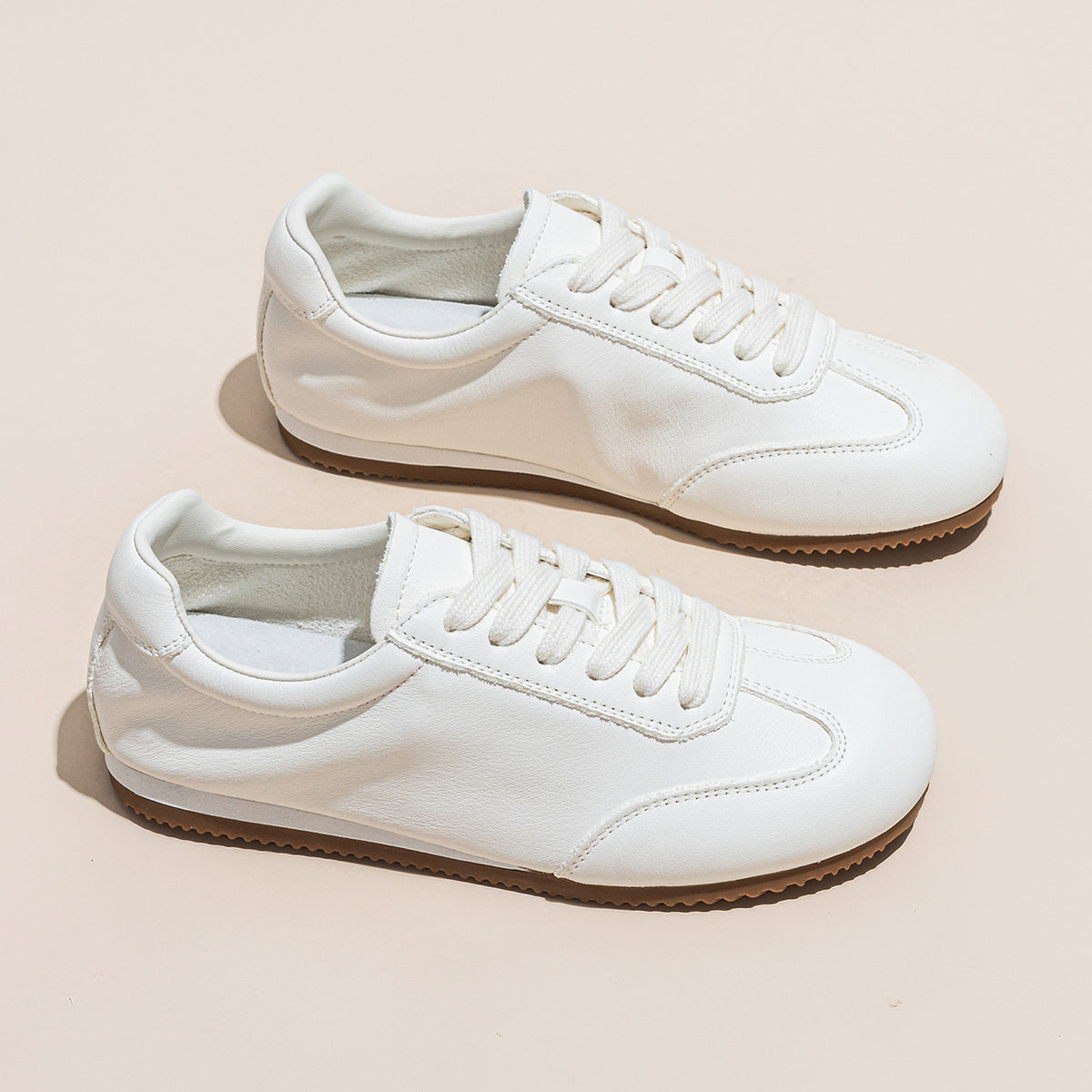 Women's Summer First Layer Cowhide Platform Elevator Women's Casual Shoes