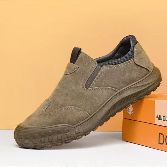 Men's Indoor Outdoor Labor Protection Slip-on Lazy Casual Shoes