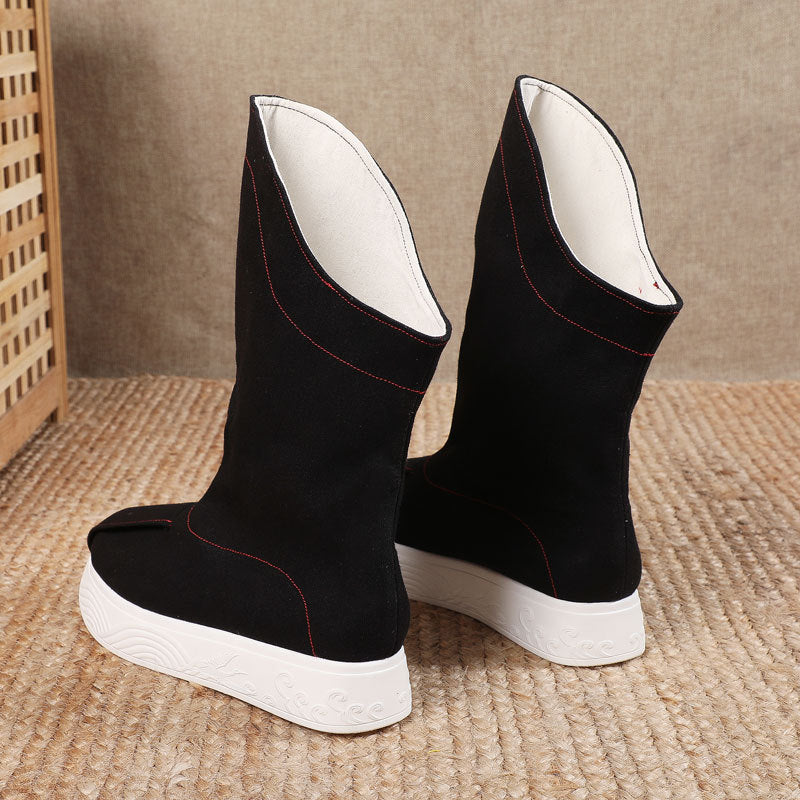 Antique Costume Ancient Chinese Style Height Boots