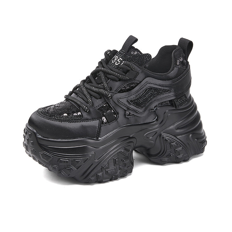 Women's Bottom Sier Dad Spring Breathable Increased Casual Shoes
