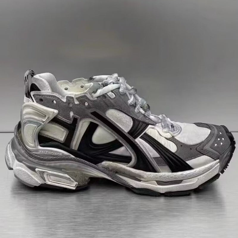 Women's & Men's Generation Retro Clunky Thick Bottom Heighten Sneakers