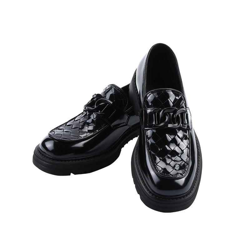 Men's Business Formal Wear Black Sheep Lining Casual Shoes