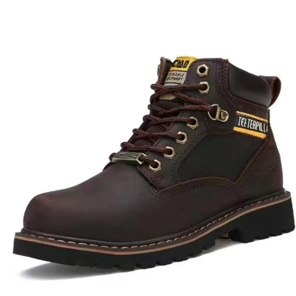 Women's & Men's Classic Tough Guy Foot Protection Carter Worker Martin First Layer Men's Casual Shoes
