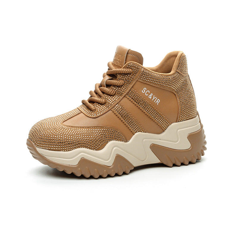 Women's Dad Winter Versatile Thick Bottom Small Classic Women's Casual Shoes