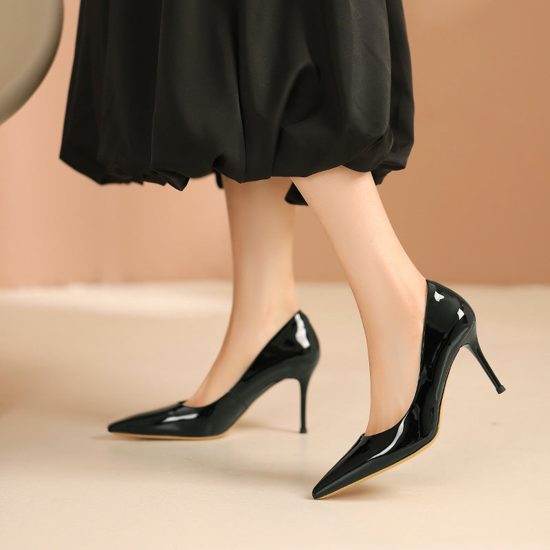Women's & Men's Spring High Stiletto Pointed Pumps Women's Shoes