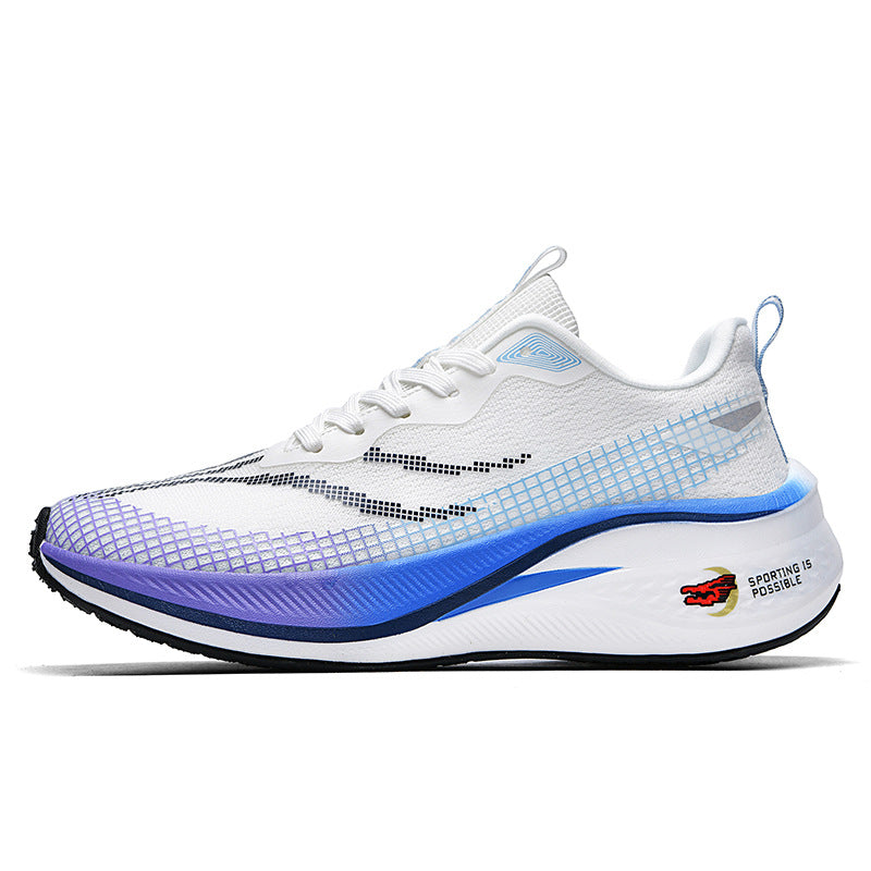 Men's Running Carbon Plate Shock Absorption Flying Sneakers