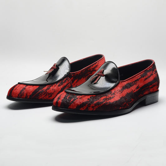 Men's Handmade Quality Business First Layer Cowhide Loafers