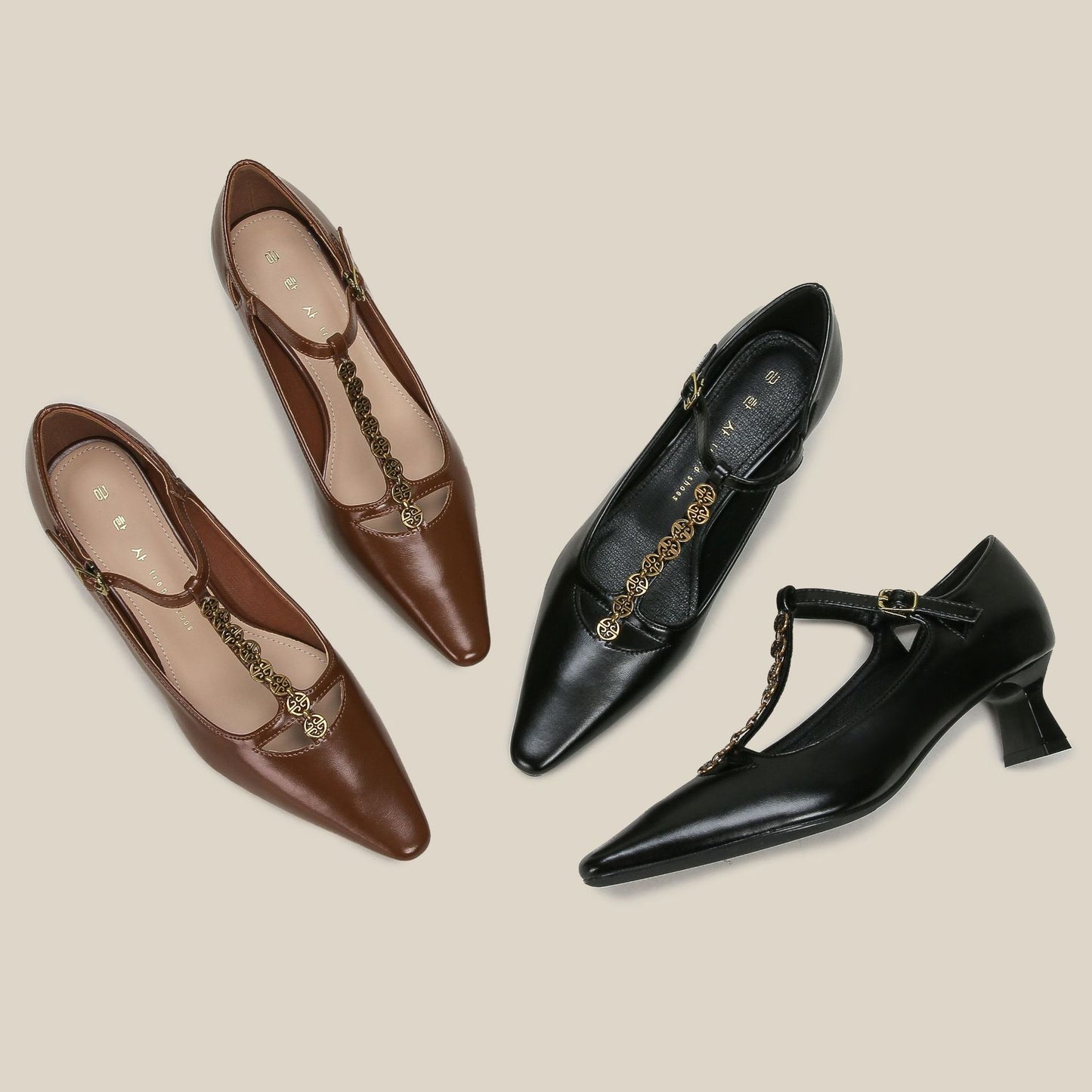 Women's Summer High High-grade Vintage Mary Jane Women's Shoes