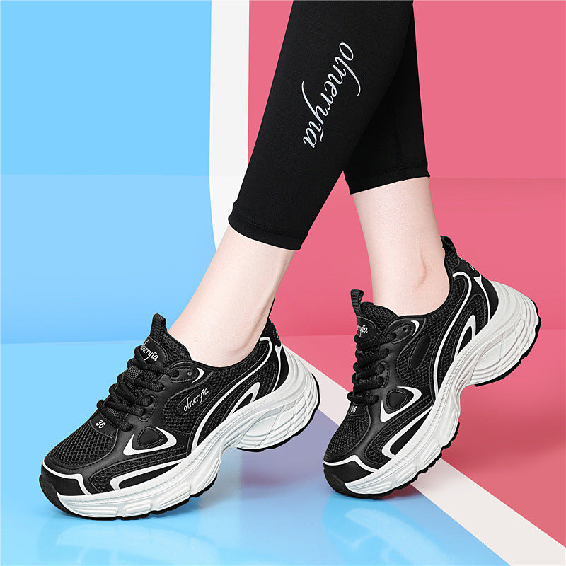 Women's Platform Dad Classy Sier Increased Sports Women's Casual Shoes