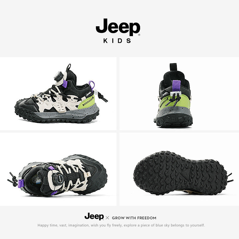 Children's Cotton In Black Winter Plus Veet Kid's Sneakers