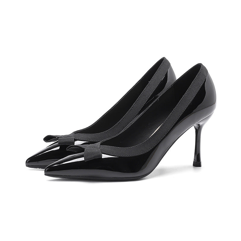 Women's Pointed Stiletto High Shallow Mouth Professional Heels
