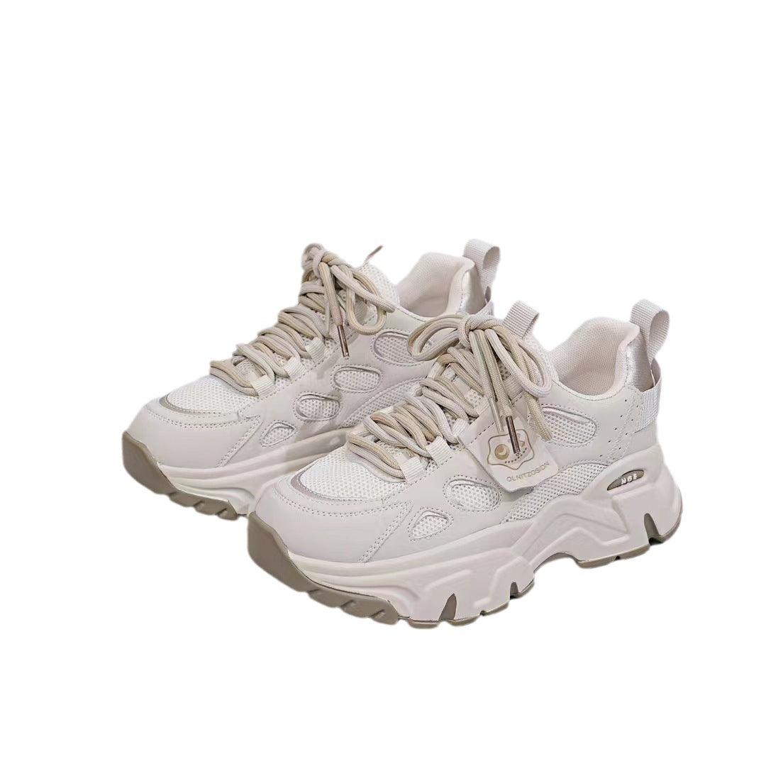 Women's & Men's Platform Dad Spring Genuine Leisure Warm Men's Shoes