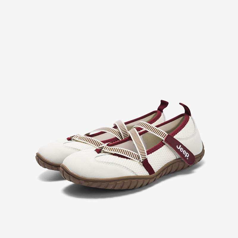 Women's Mary Jane French Sports Comfortable Lightweight Shallow Casual Shoes