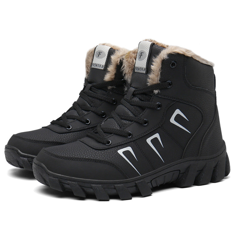 Men's Winter Martin Plus Veet Thick Cotton Boots