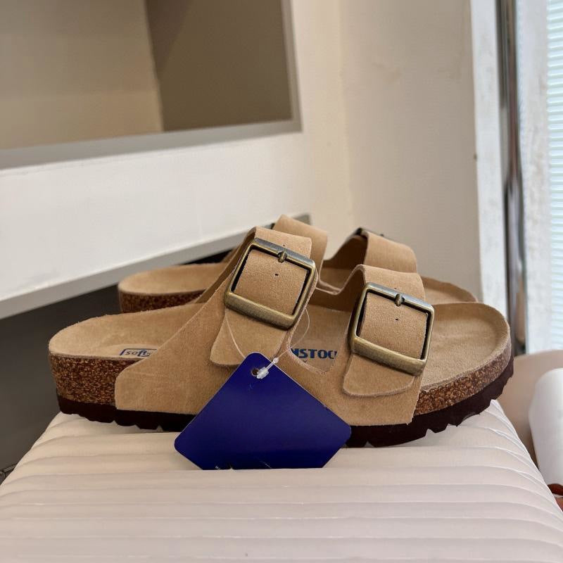 Women's Sole Toe Cap Semi Outer Wear Sandals