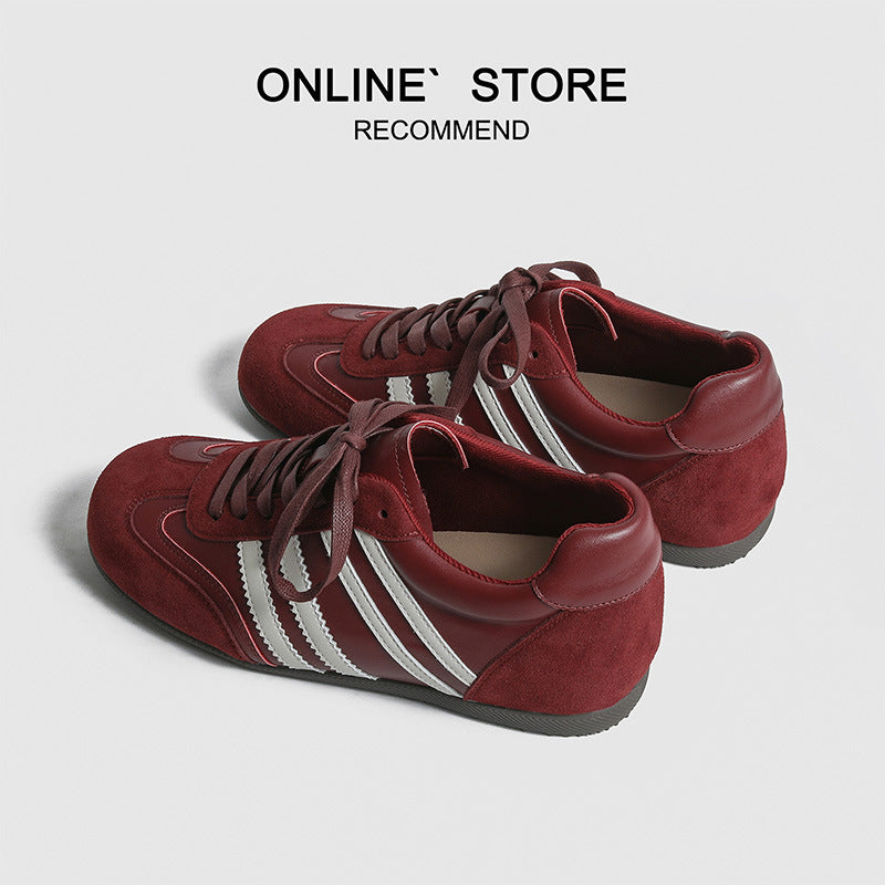 Women's Insole Cortez Round Toe Sports Stitching German Training Women's Casual Shoes