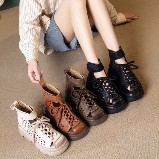 Women's Genuine Roman Outer Summer Niche Retro Sandals