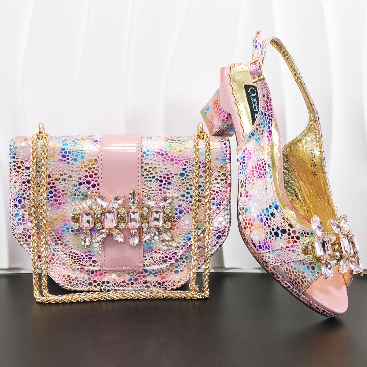 Women's Camouflage Open Toe High African Bags Women's Fashion Shoes